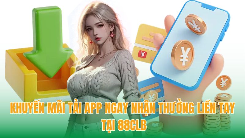 Khuyến mãi tải app ngay nhận thưởng liền tay tại 88CLB